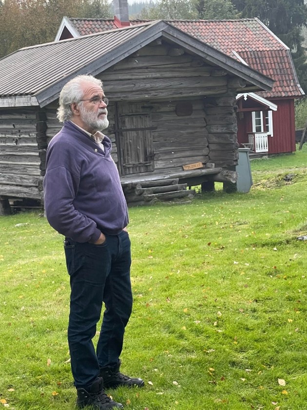 Birger Nesholen fra Norsk skogfinsk museum 