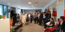 Kulturminister Trine Skei Grande stod for den offisielle åpningen av Kulturrådets kontor i Bodø.