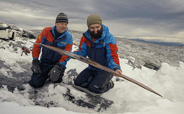 Verdens beste bevarte prehistoriske skipar! Foto: Andreas Nilsson, Innlandet fylkeskommune.