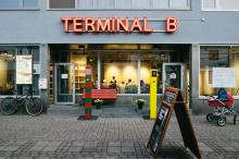 Den tverrfaglege samtidskunstarenaen Terminal B i Kirkenes. Foto: Pikene på Broen