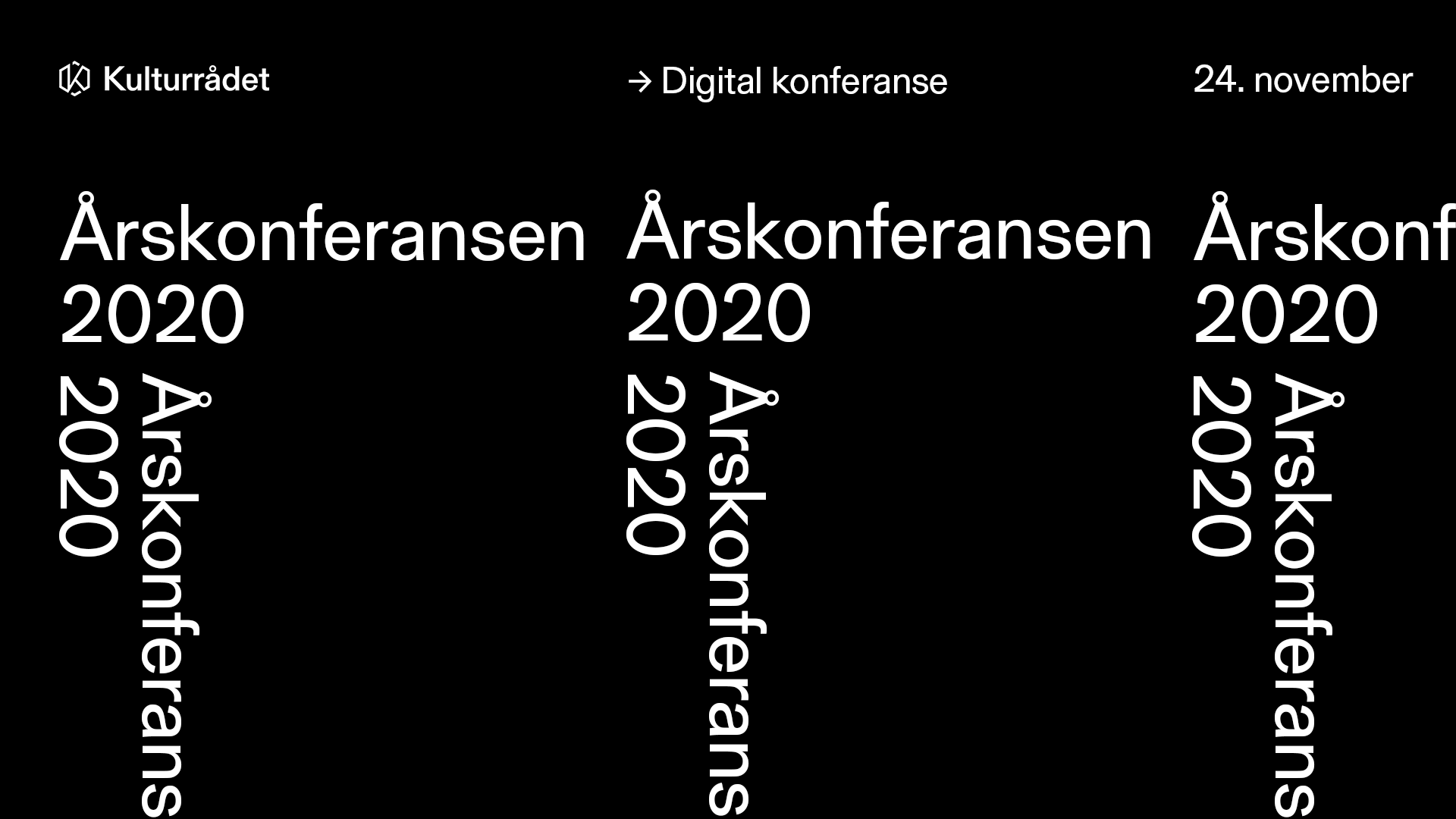 Kulturrådets årskonferanse 2020